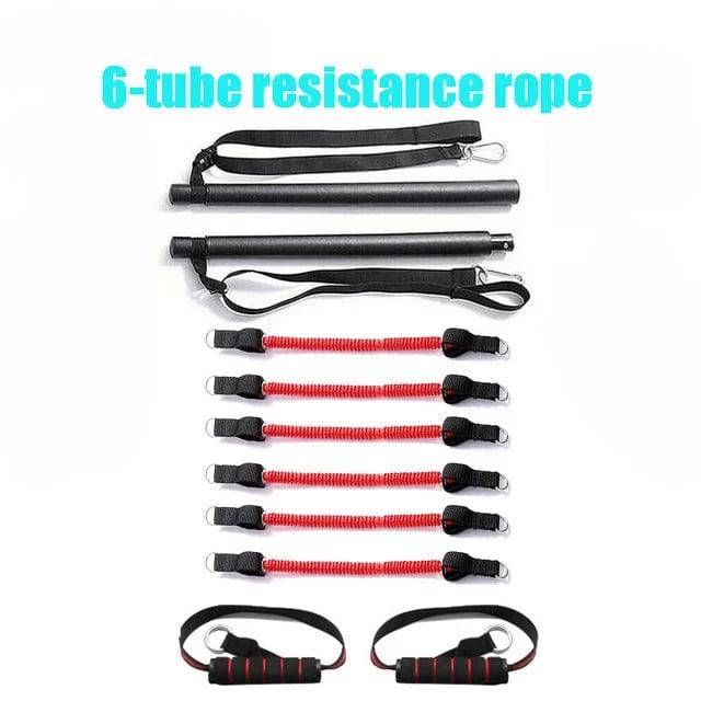 NNEOBA Yoga Resistance Bands Pilates Stick - One Oasis