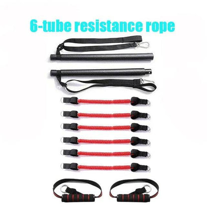 NNEOBA Yoga Resistance Bands Pilates Stick - One Oasis