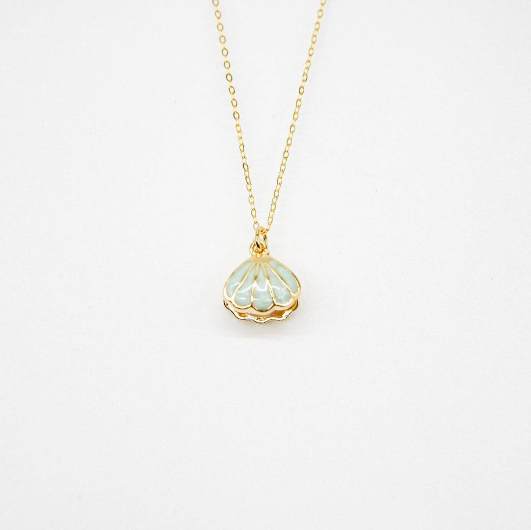Aroma Necklace 925 Silver, Gold coated + Purify Oil Blend - One Oasis