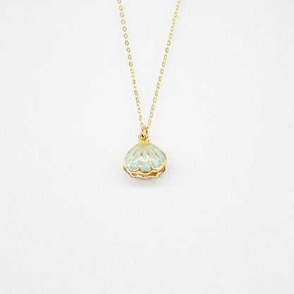 Aroma Necklace 925 Silver, Gold coated + Purify Oil Blend - One Oasis