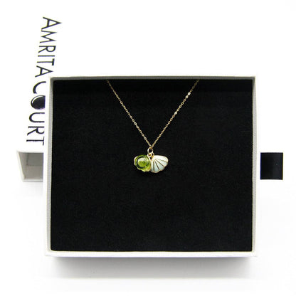 Aroma Necklace 925 Silver, Gold coated + Purify Oil Blend - One Oasis