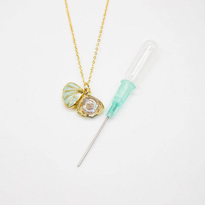 Aroma Necklace 925 Silver, Gold coated + Purify Oil Blend - One Oasis