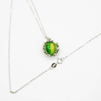 Aroma Necklace White Gold + Purify Oil Blend - One Oasis