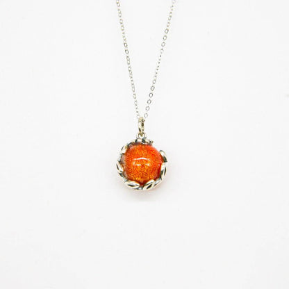 Aroma Necklace White Gold + Purify Oil Blend - One Oasis