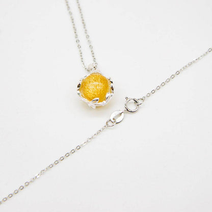 Aroma Necklace White Gold + Purify Oil Blend - One Oasis
