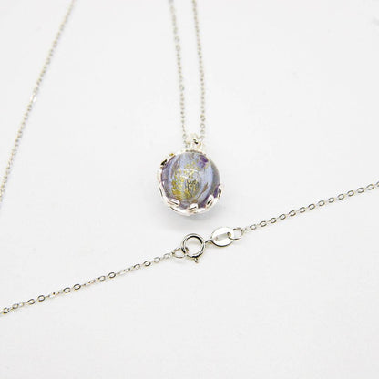 Aroma Necklace White Gold + Purify Oil Blend - One Oasis