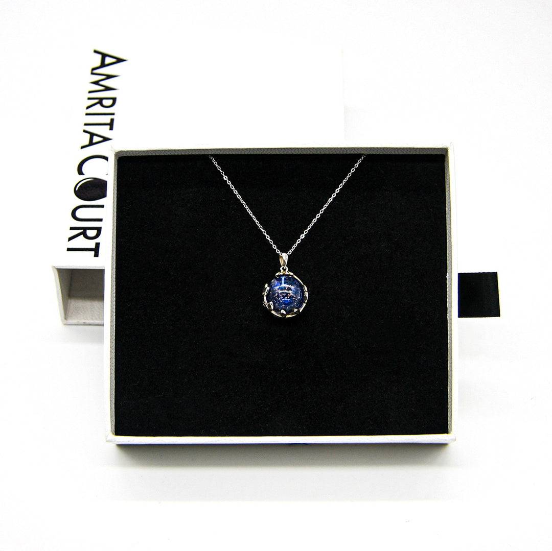Aroma Necklace White Gold + Purify Oil Blend - One Oasis