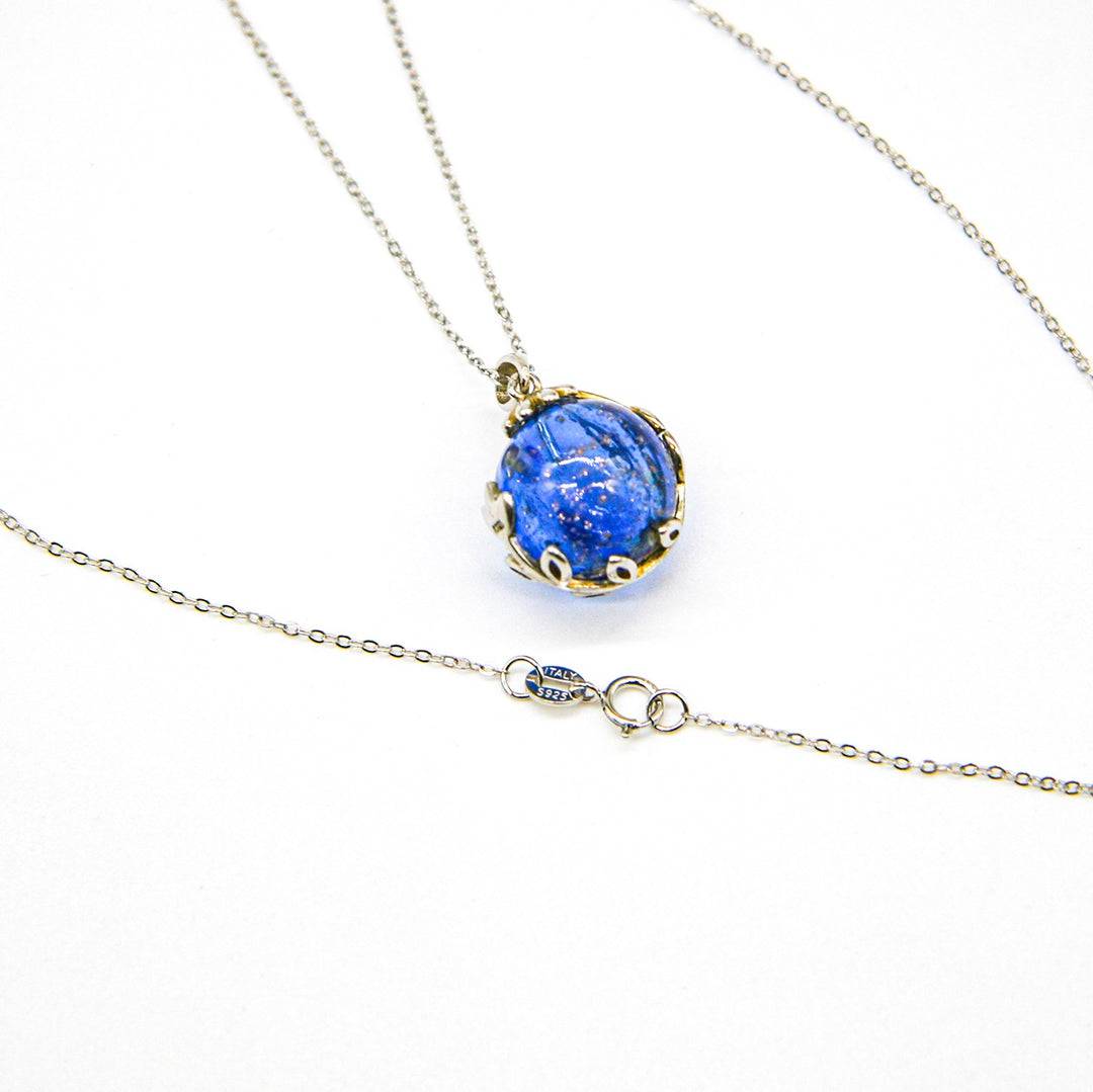 Aroma Necklace White Gold + Purify Oil Blend - One Oasis