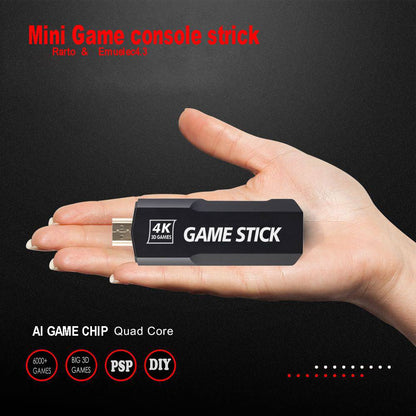 4K 3D Wireless Retro Game Console - 30,000+ Games with Dual Controllers, Supports PSP/PS1/N64 & 28+ Emulators - One Oasis