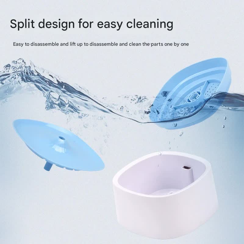 Automatic Pet Water Fountain - USB Powered, Multi-Stage Filtration, Ultra-Quiet, 2L Capacity(black)