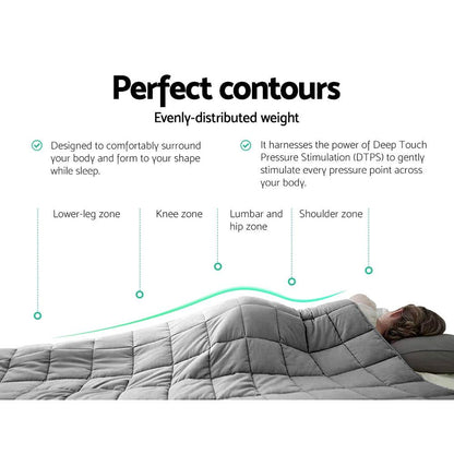 Giselle Weighted Blanket 7KG Deep Relax - One Oasis